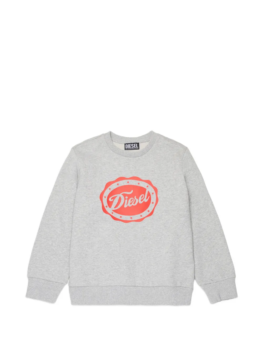 Diesel Kids logo-print sweatshirt - Grigio