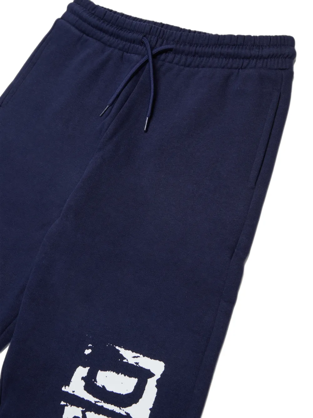 Diesel Kids Trainingsbroek met logoprint Blauw