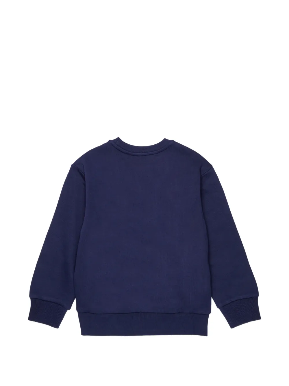 Diesel Kids Sweater met logoprint Blauw