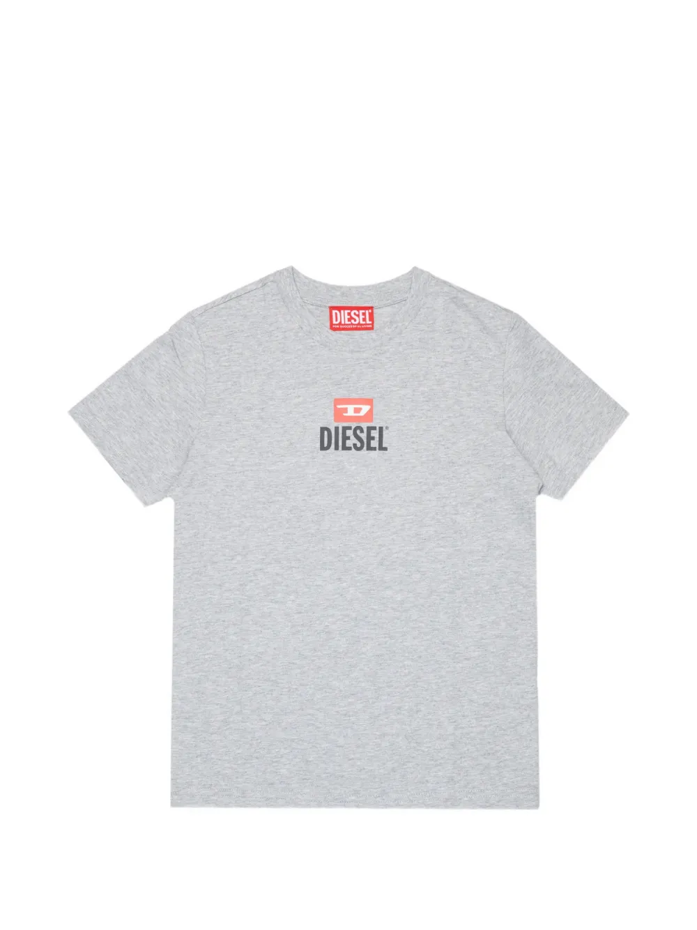 Diesel Kids logo-print T-shirt - Grigio