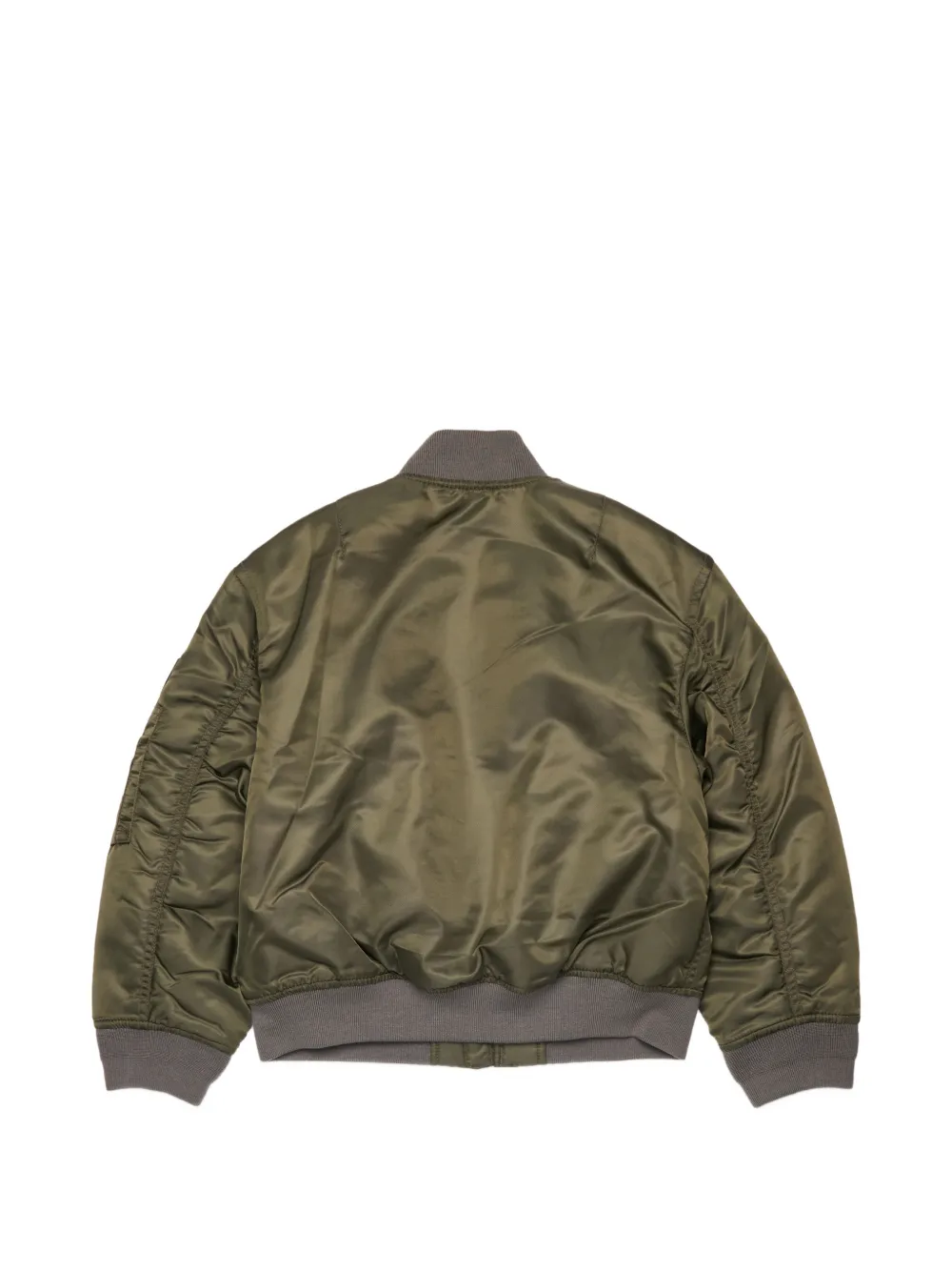 Diesel Kids Bomberjack met logopatch Groen