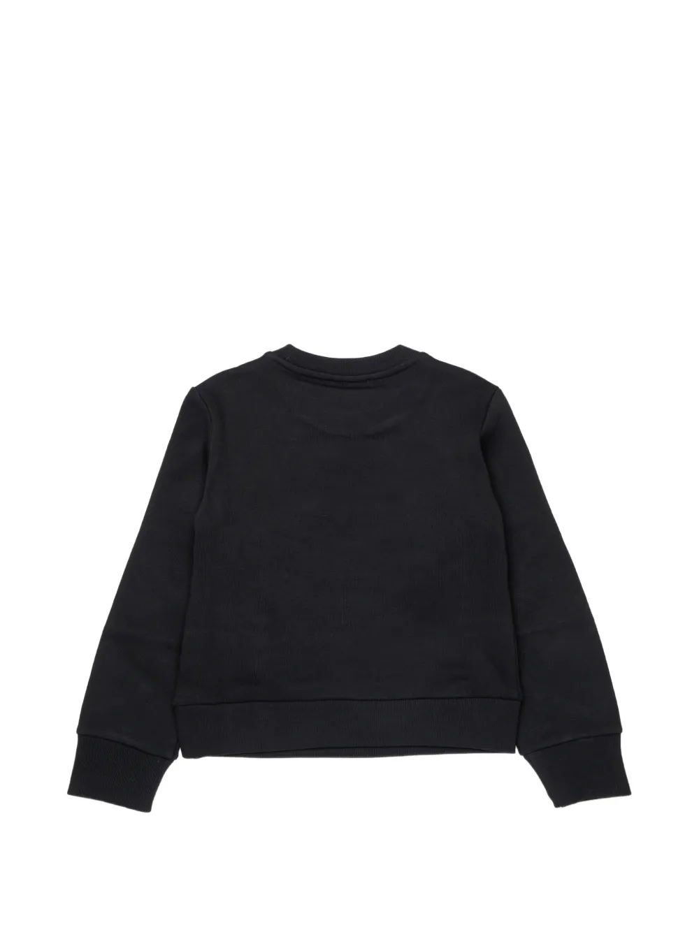Diesel Kids Trui met logoprint Zwart