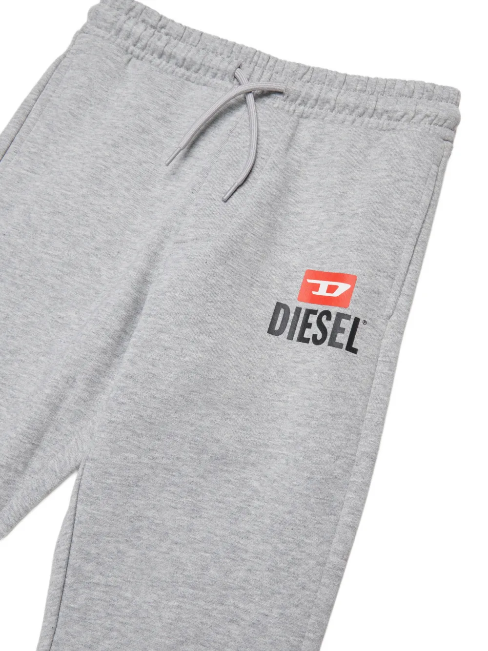 Diesel Kids Trainingsbroek met logoprint Grijs