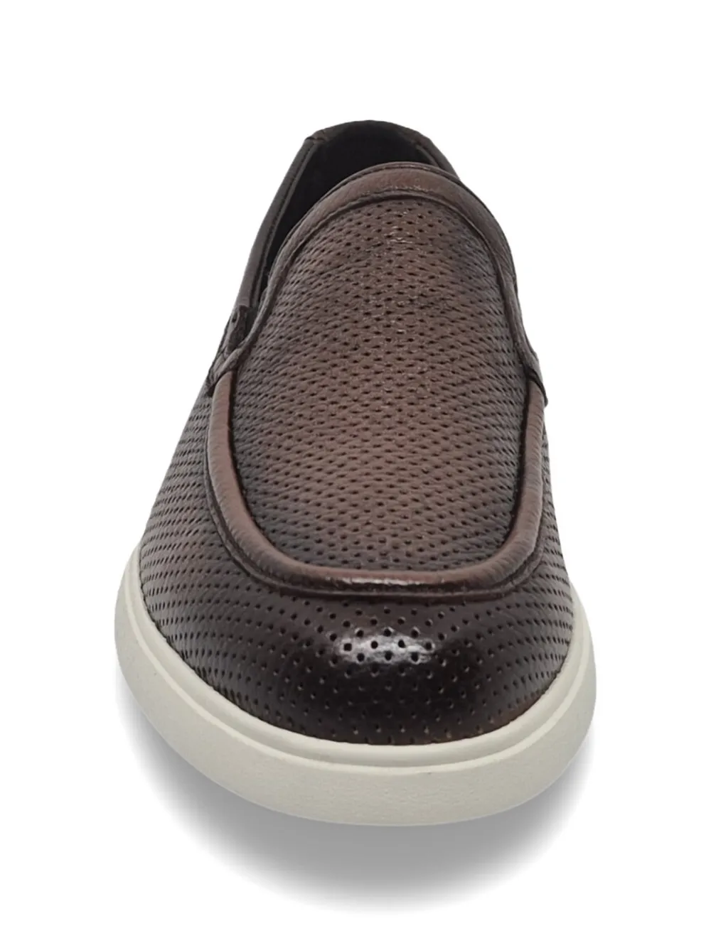 Barrett perforated leather loafers Bruin