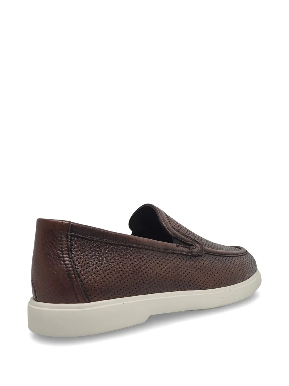 Barrett perforated leather loafers Bruin