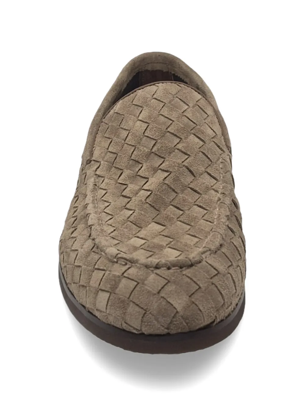 Barrett woven suede loafers Bruin