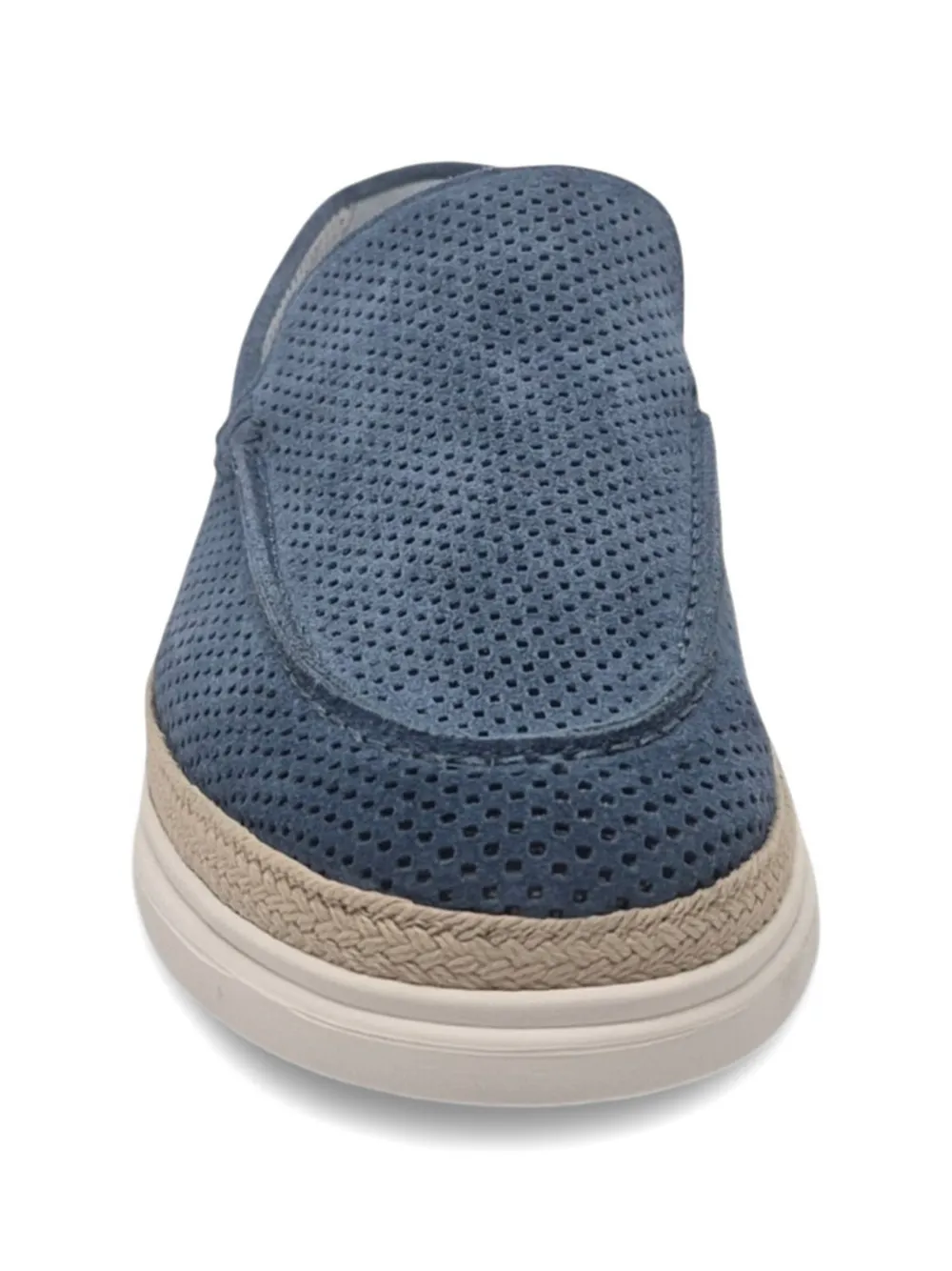 Barrett perforated suede loafers Blauw