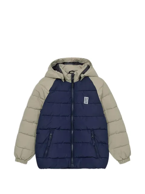Lego quilted hooded jacket