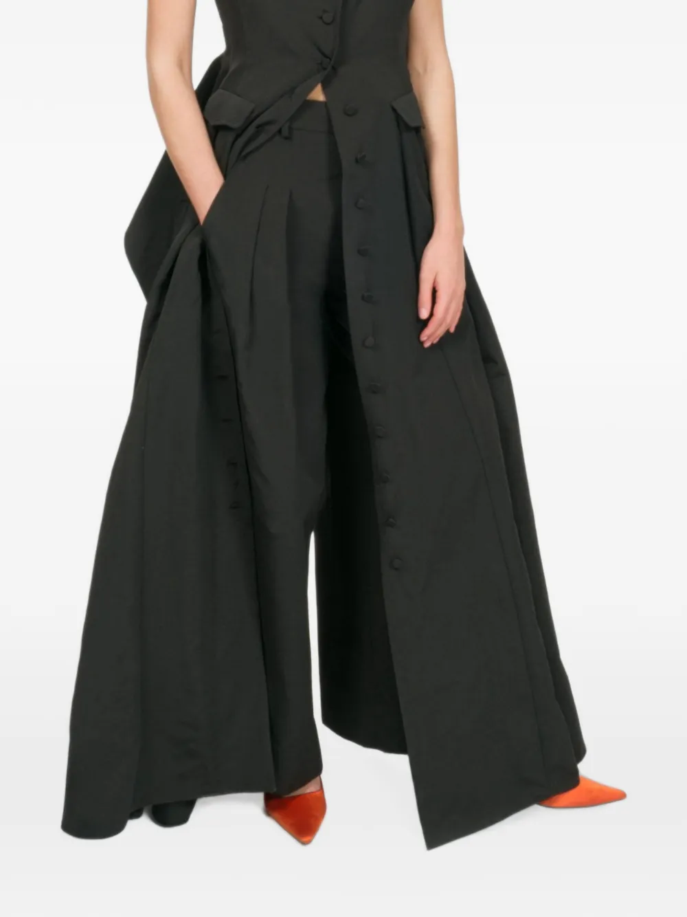 Rosie Assoulin Pleat Pleat trousers - Black