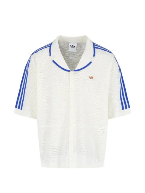 adidas Resort mesh-knit shirt