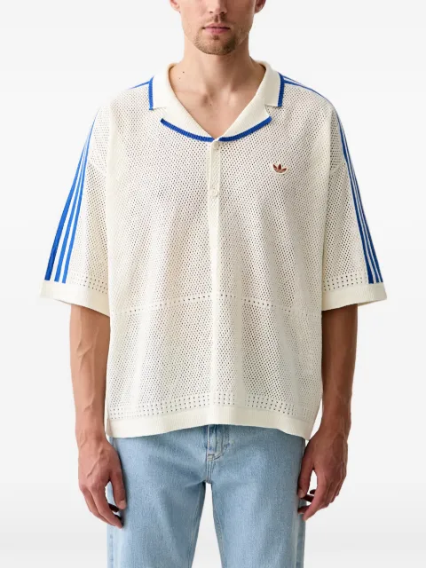 adidas Resort mesh-knit shirt