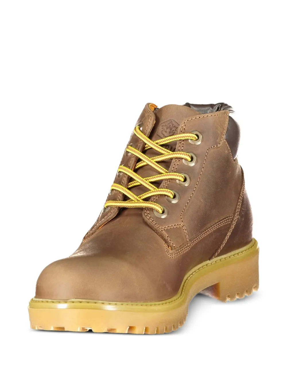 LUMBERJACK logo-detail lace-up boots Bruin
