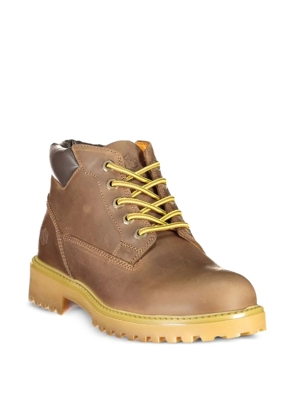 LUMBERJACK logo-detail lace-up boots Bruin