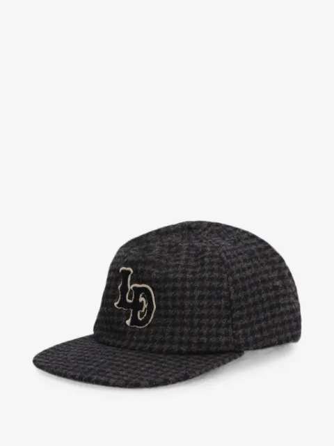 Les Deux gorra con motivo pied de poule