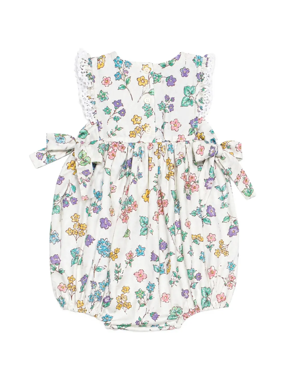 Mariella Ferrari Romper met bloemenprint Wit