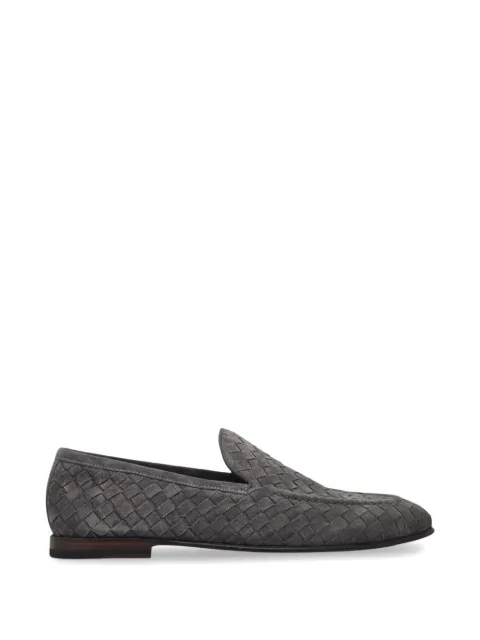 Barrett woven suede loafers