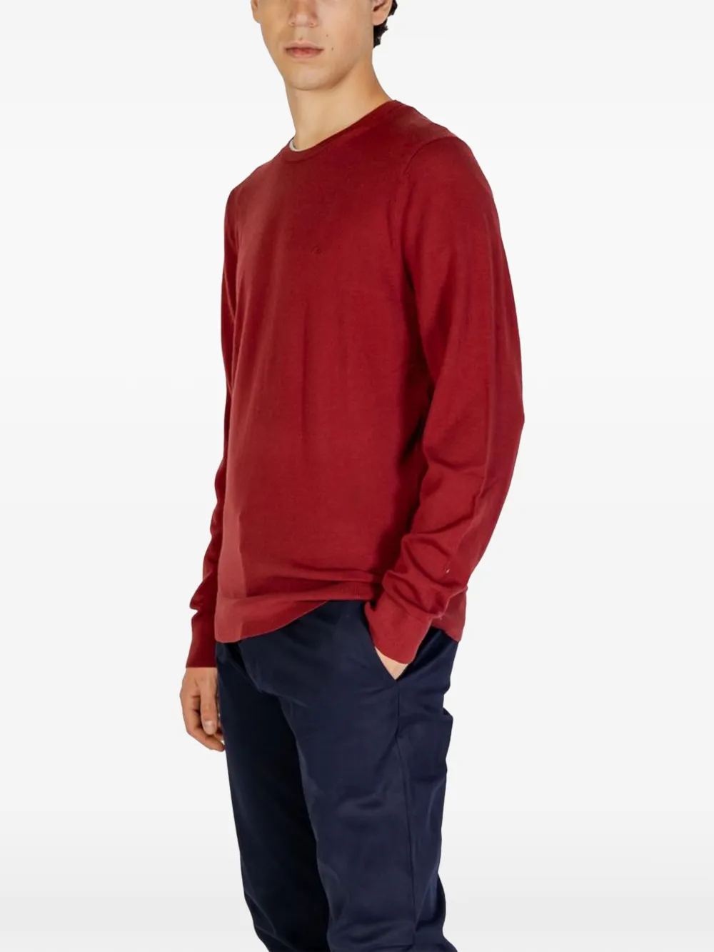 Calvin Klein merino wool sweater Rood