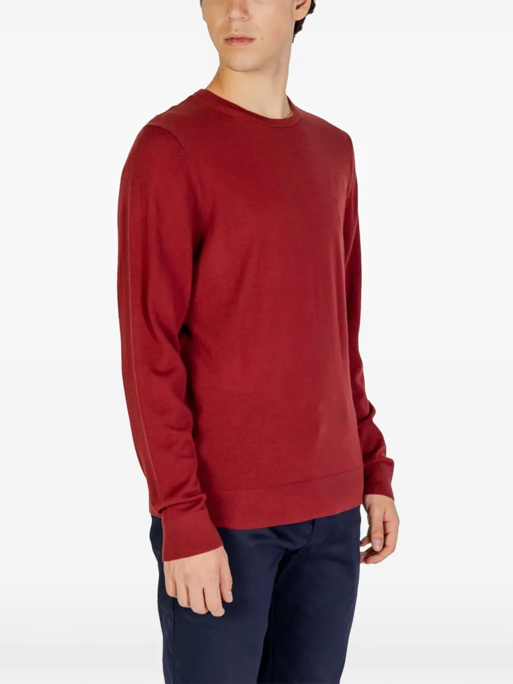 Calvin Klein merino wool sweater Rood