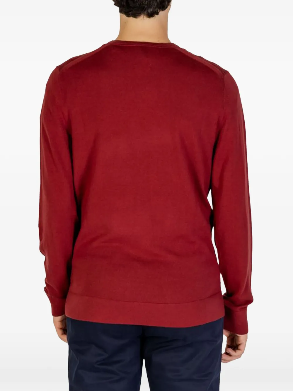 Calvin Klein merino wool sweater Rood