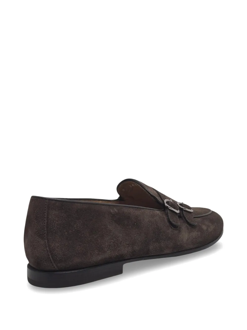 Barrett double-strap suede loafers Bruin