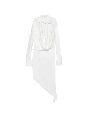 Alexander Wang tailored asymmetric midi dress