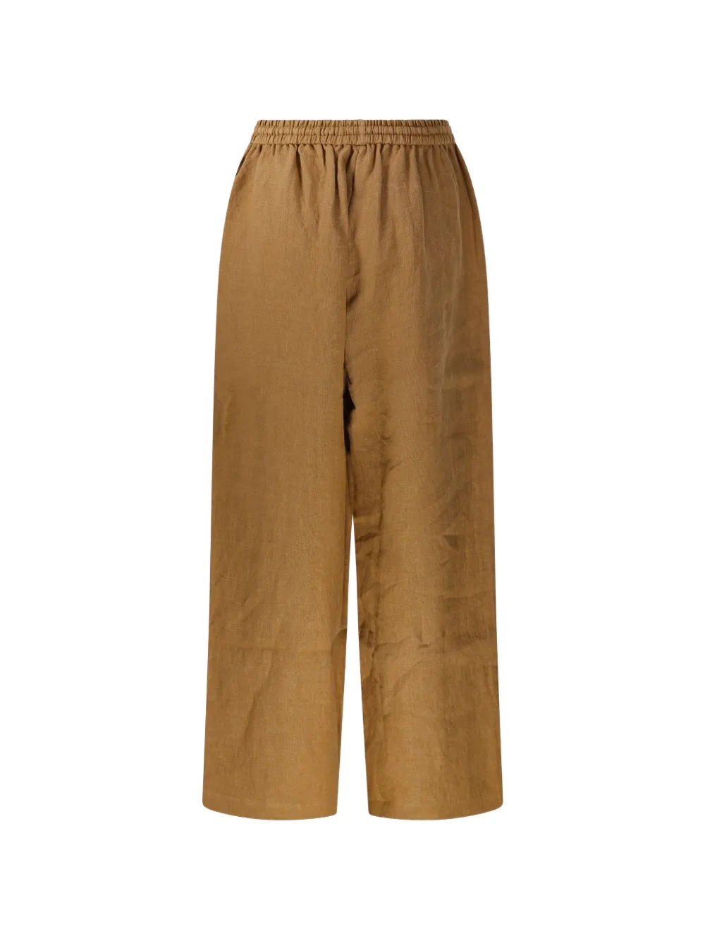 INTO THE EAST drawstring wide-leg trousers - Marrone
