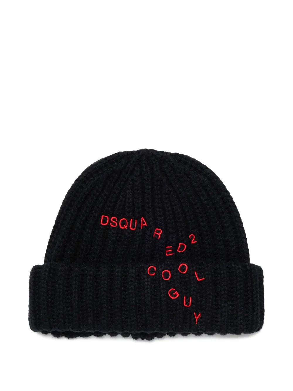 DSQUARED2 KIDS Cappello con logo ricamato - Nero