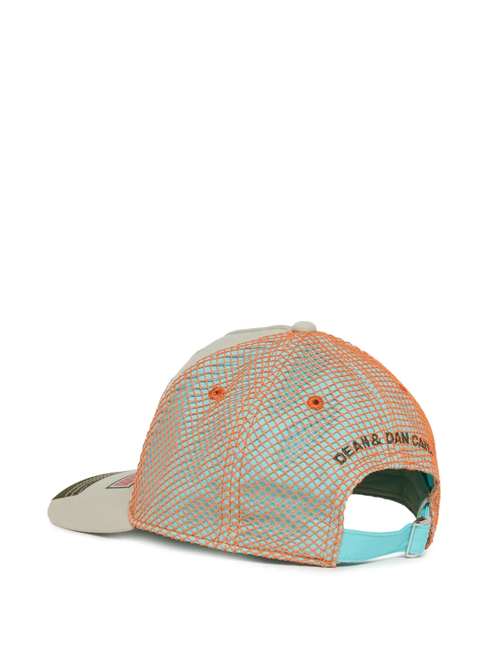 Dsquared2 Logo-embroidered Mesh-panel Baseball Cap In Neutral