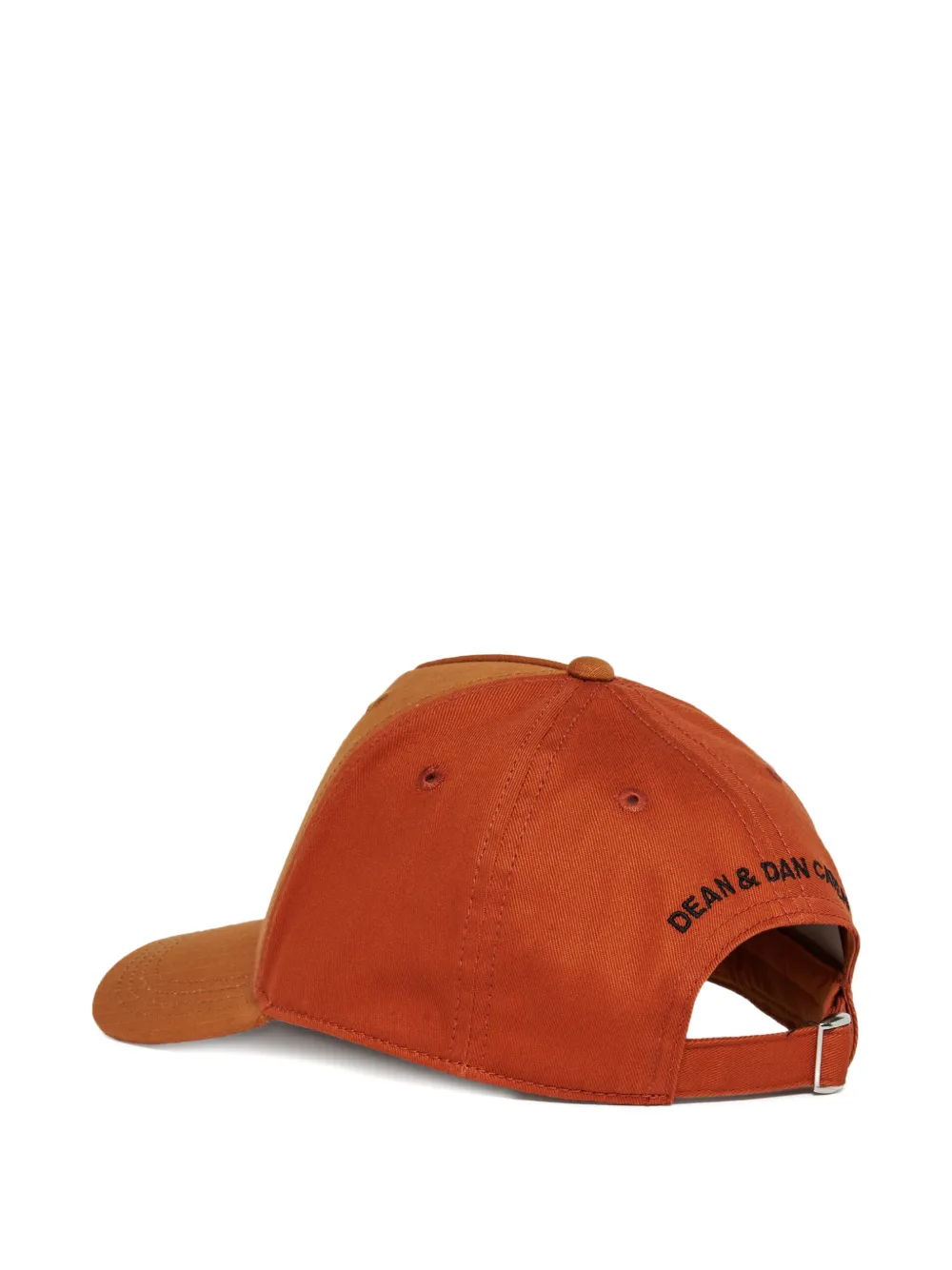 DSQUARED2 KIDS Ripstop honkbalpet met esdoornblad Oranje