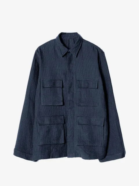 Maharishi sashiko-stitch pocket shirt