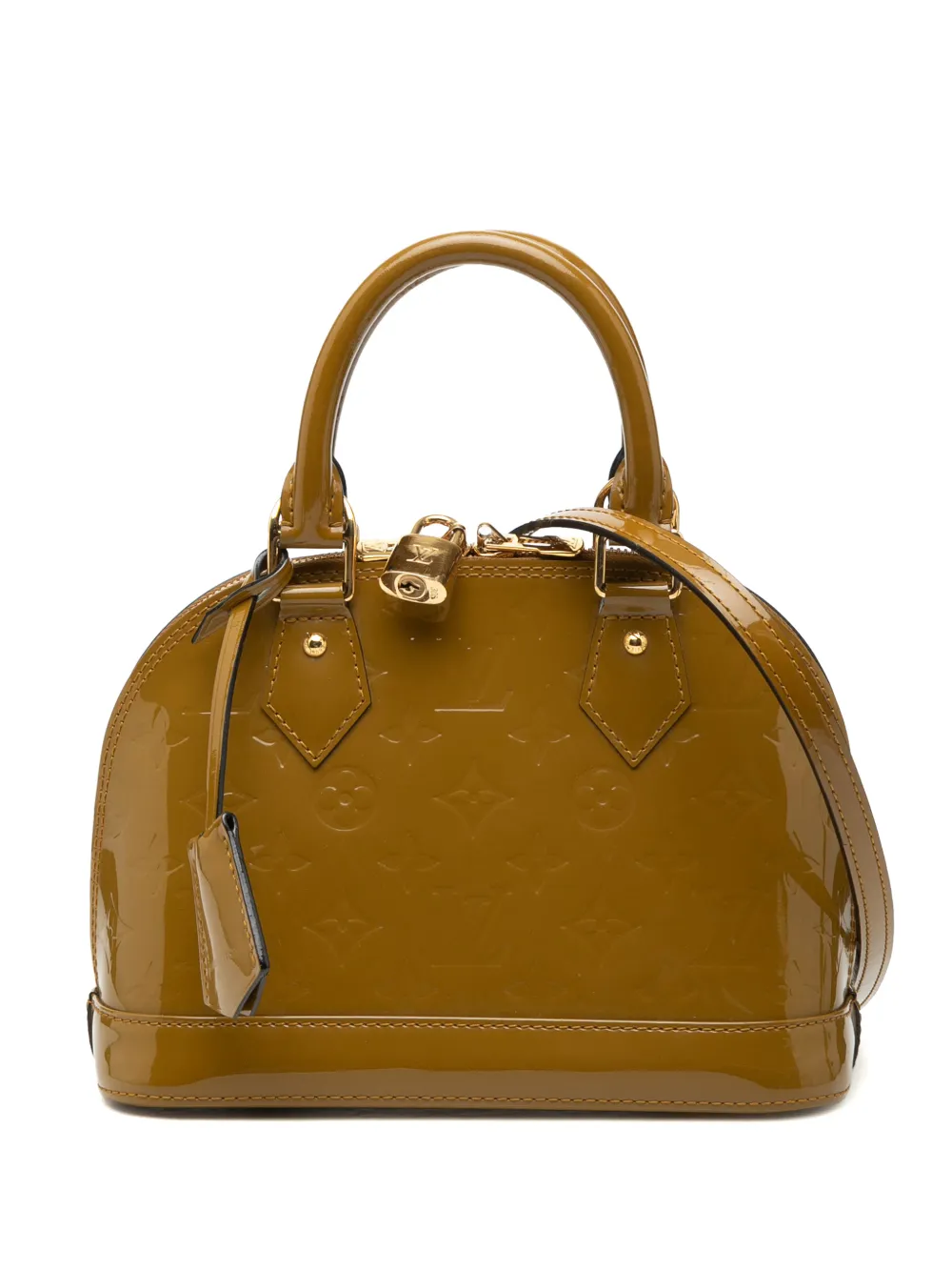 Louis Vuitton Pre-Owned 2012 Monogram Vernis Alma BB satchel - Verde
