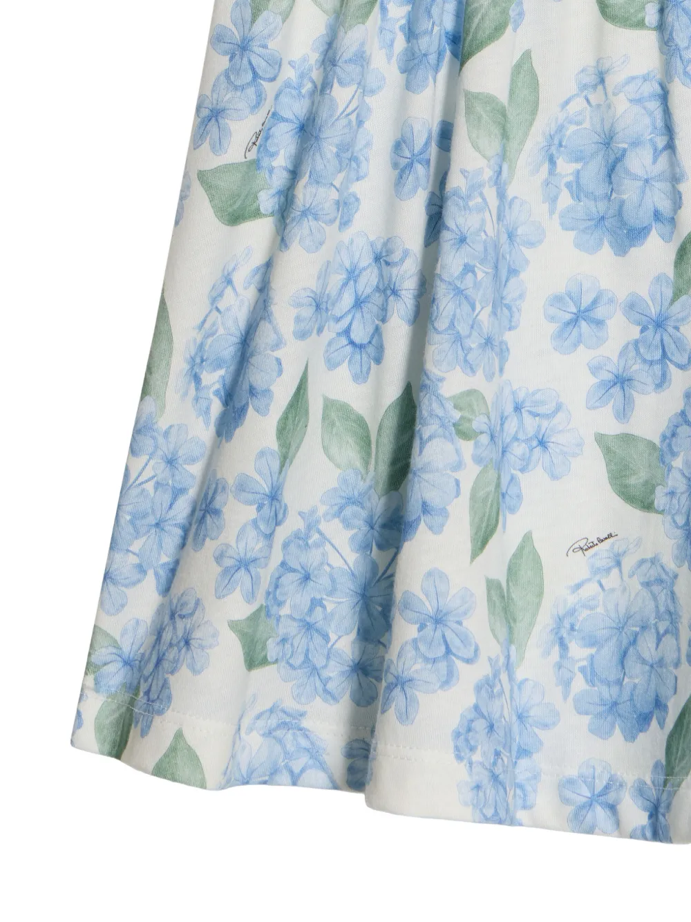 Roberto Cavalli Junior Jurk met luipaardprint Wit