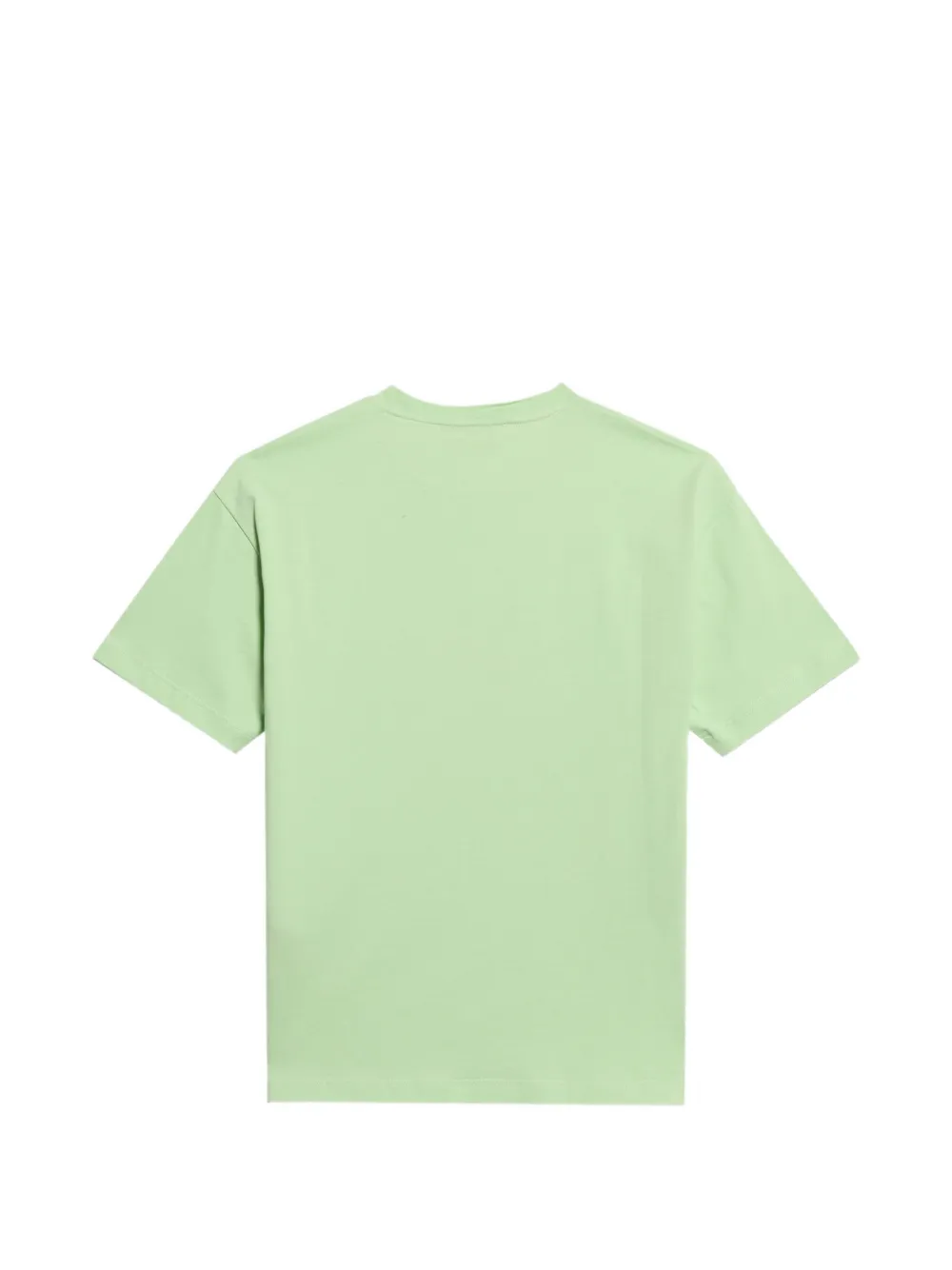 Roberto Cavalli Junior T-shirt met tropische print Groen