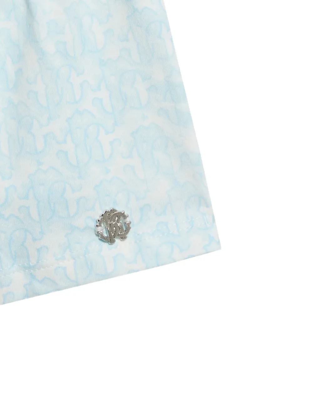 Roberto Cavalli Junior Shorts met monogram Beige