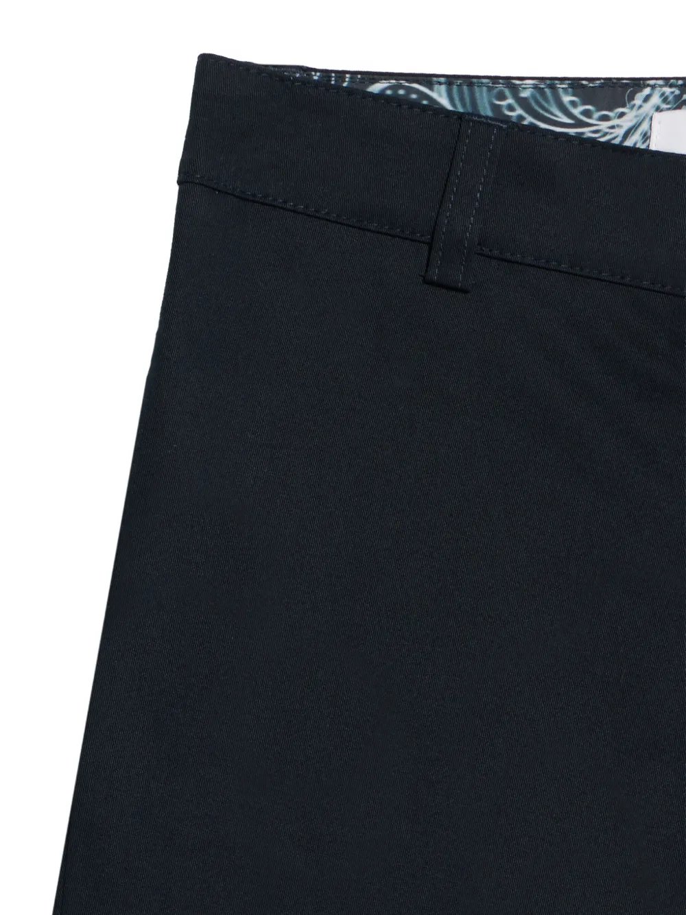 Roberto Cavalli Junior Katoenen broek met logoprint Blauw