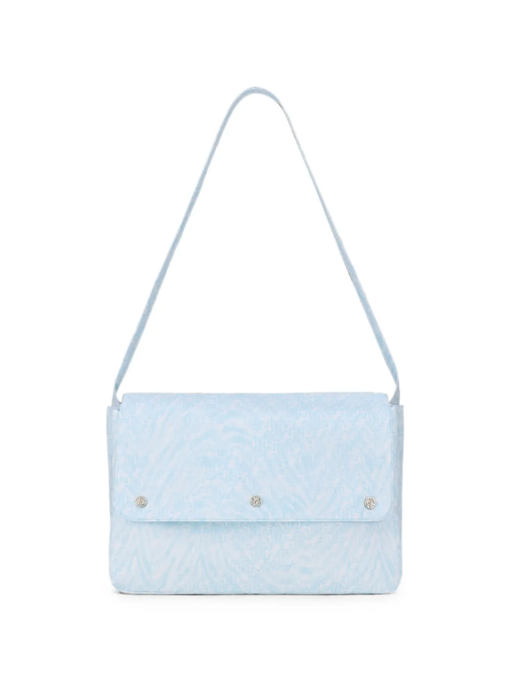 Roberto Cavalli Junior logo-print changing bag - Blu