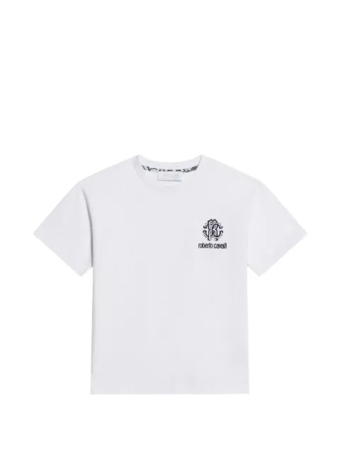Roberto Cavalli Junior logo-print T-shirt