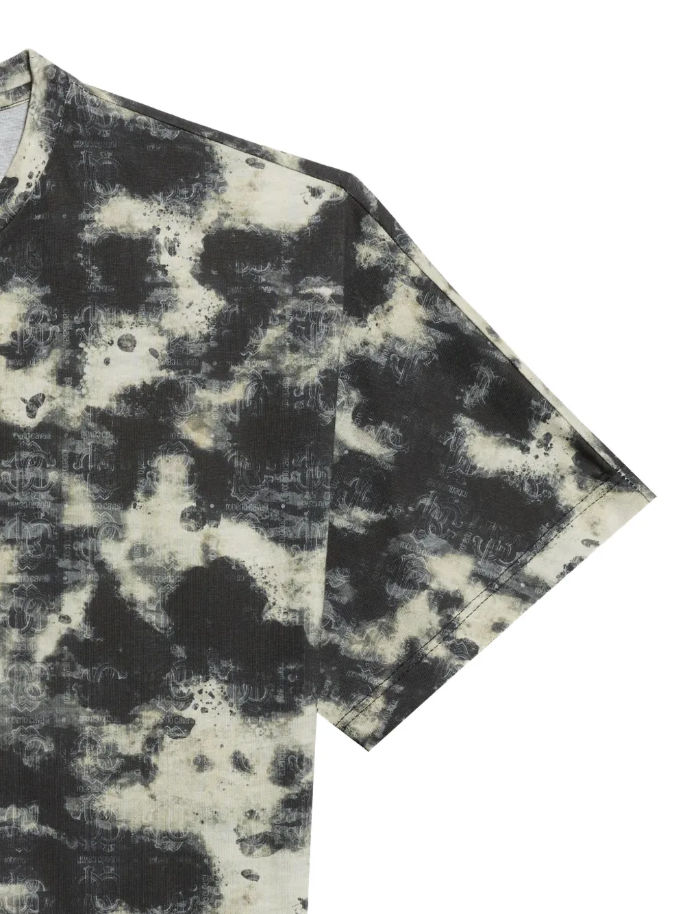 Roberto Cavalli Junior T-shirt met logopatch Zwart