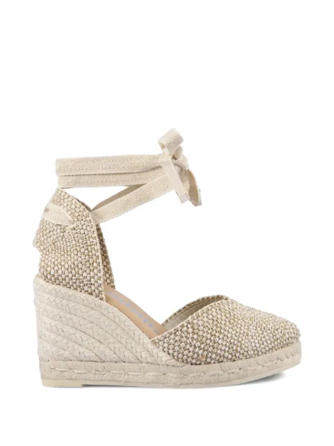 Espadrilles Cof Hilo woven ankle-tie espadrilles