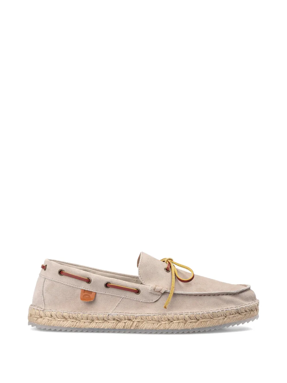 Espadrilles Varo lace-up braided-midsole espadrilles - Nude