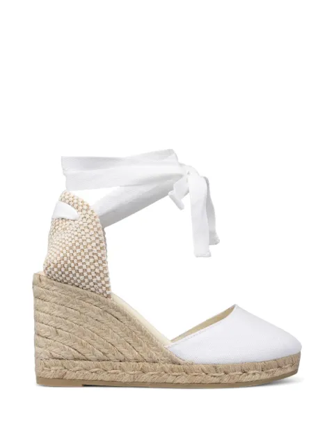 Espadrilles Colin lona wedge ankle-tie espadrilles
