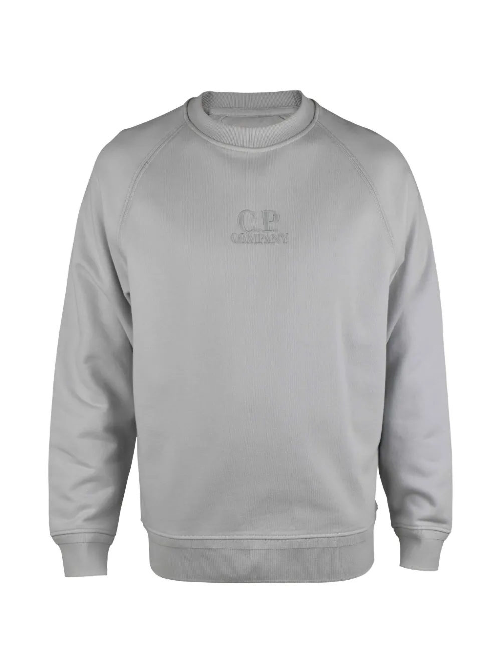 C.P. Company logo-embroidered sweater - Grigio