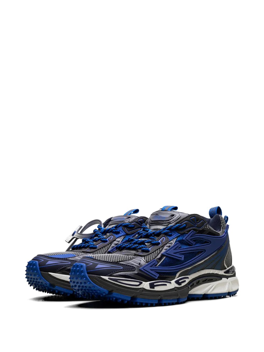 Off-White Be Right Back lace-up sneakers Blauw