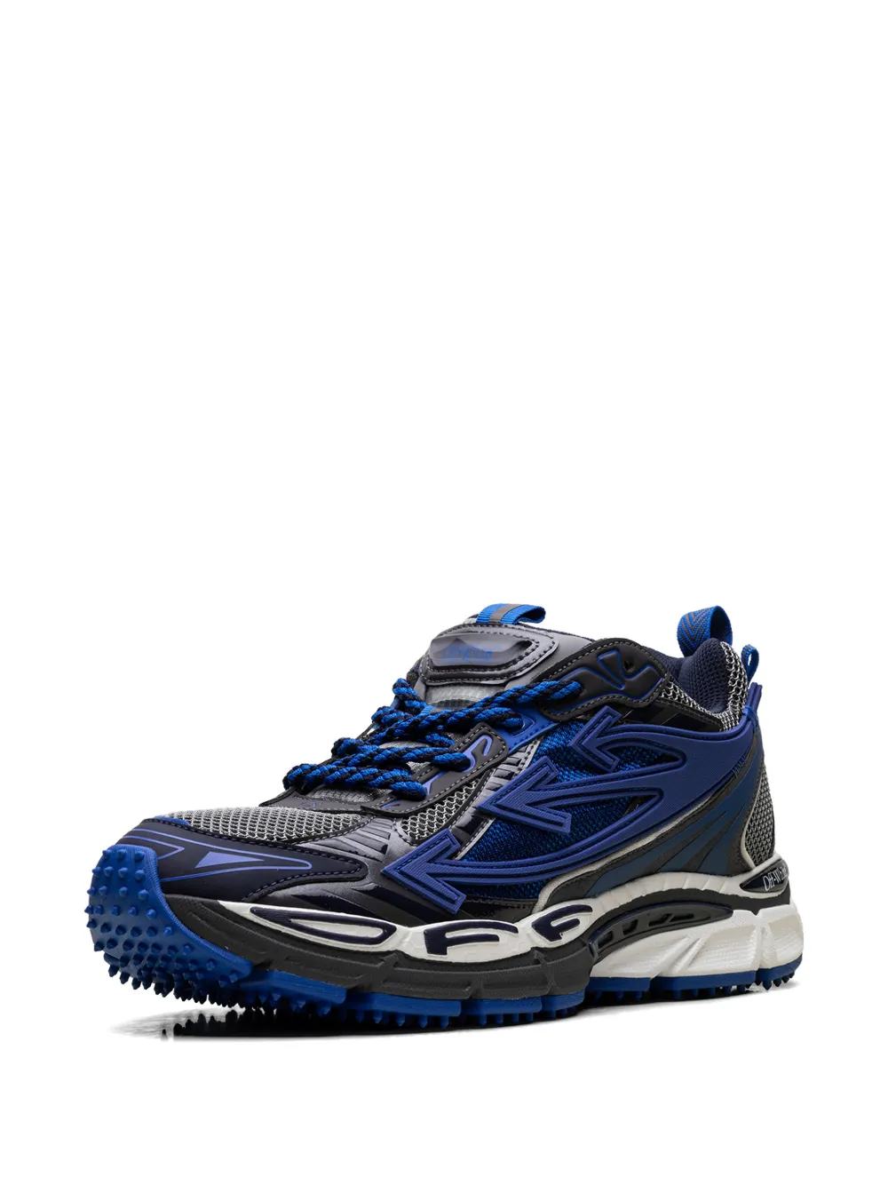 Off-White Be Right Back lace-up sneakers Blauw