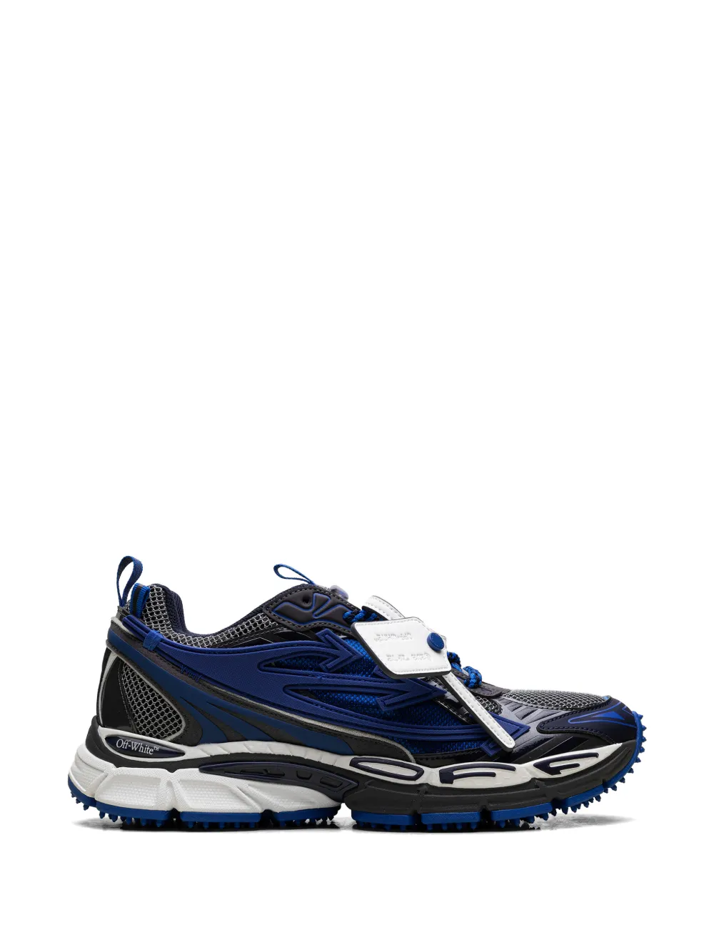 Off-White Be Right Back lace-up sneakers - Blau