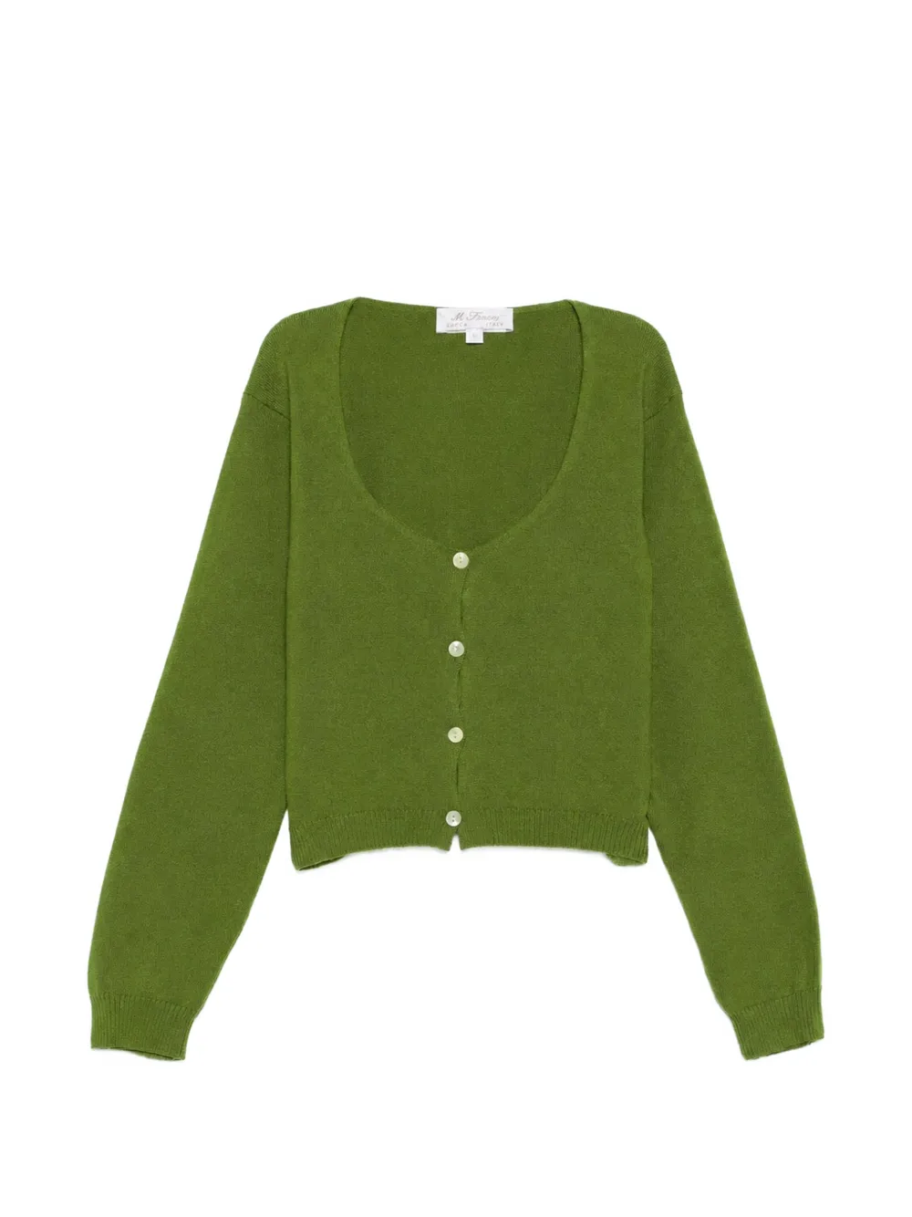 Mariella Ferrari button-fastening knitted cardigan - Grün