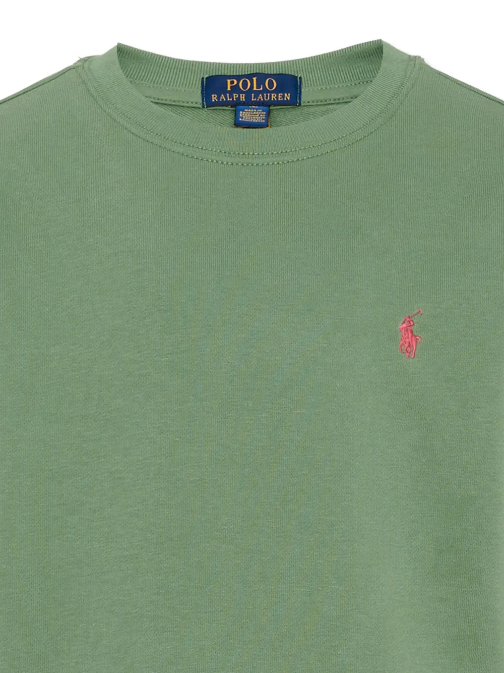 POLO RALPH LAUREN KIDS Trui met geborduurd Pony-logo Groen