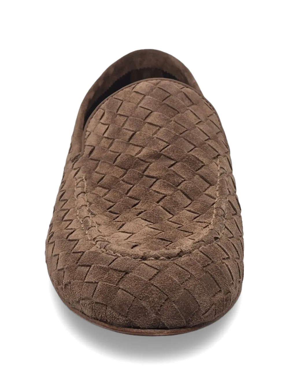 Barrett woven suede loafers Bruin