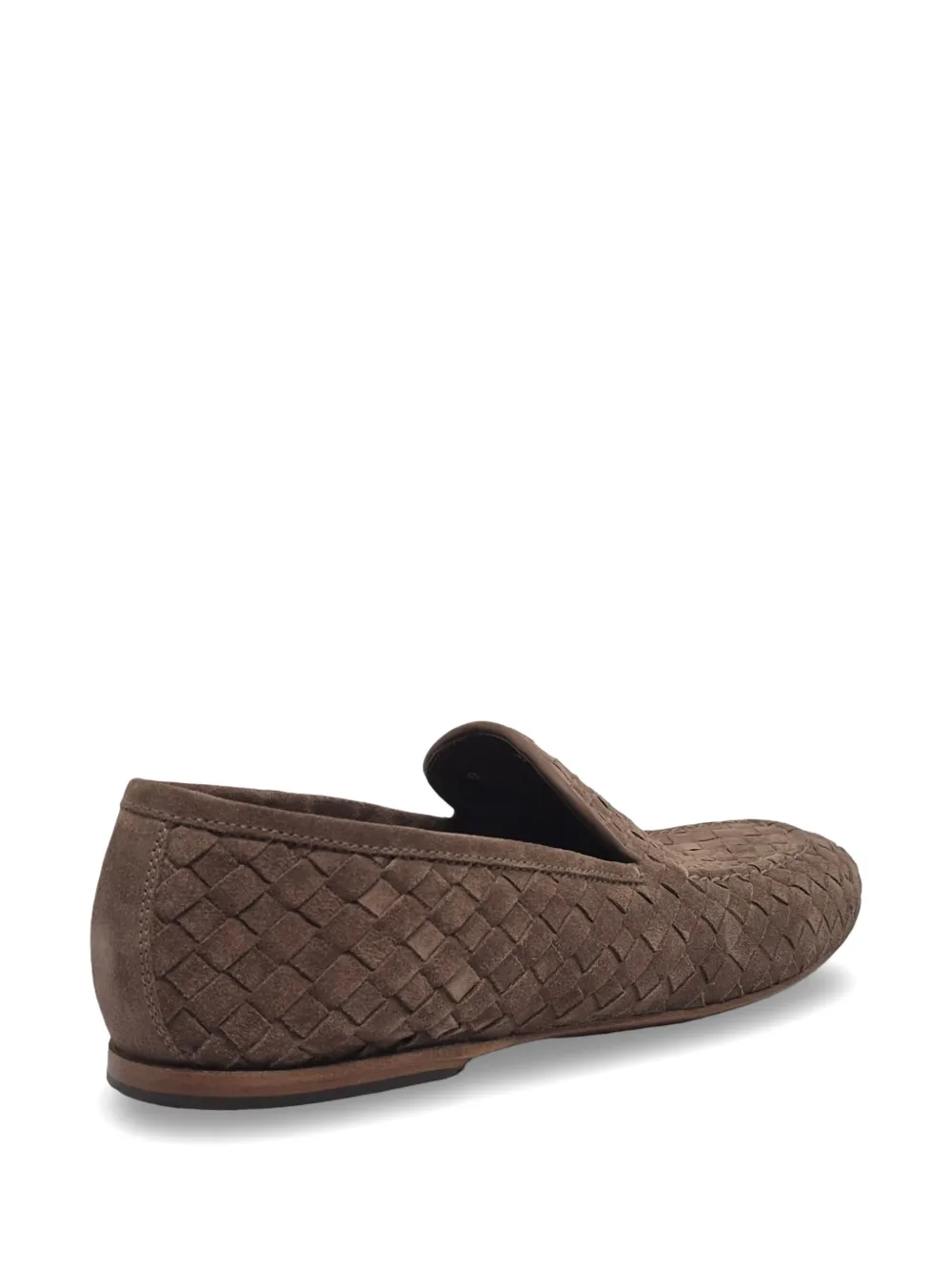 Barrett woven suede loafers Bruin