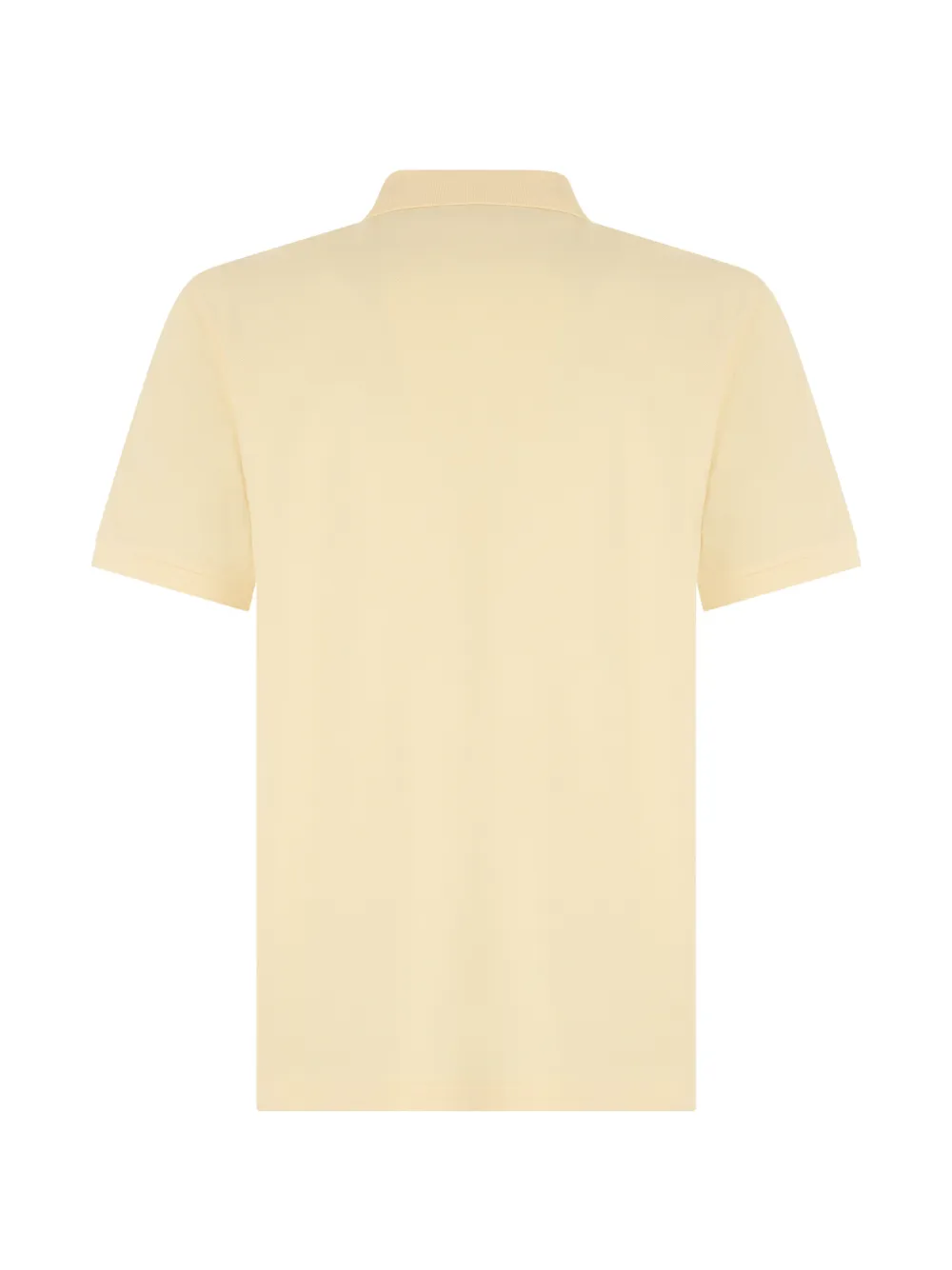 Gant Katoenen poloshirt met geborduurd logo Geel